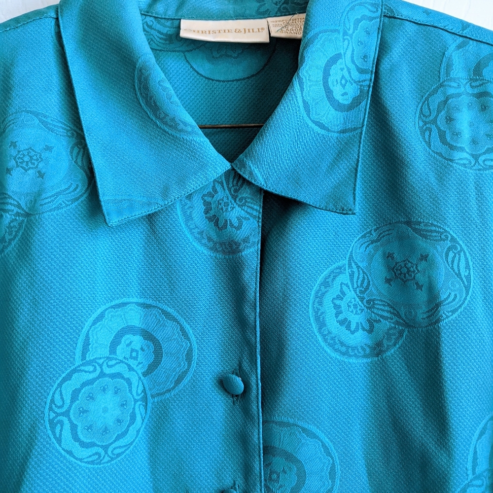 Vintage Women's L Christie&Jill Blouse